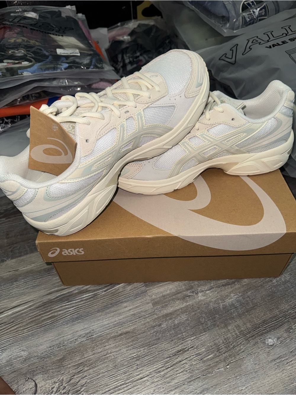 NEW Asics Gel-1130 White Birch 10W/8.5M